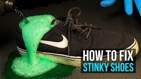 how to solve stinky shoes